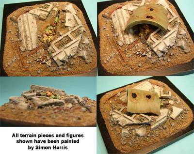 Single Grymn sniper base plus figure